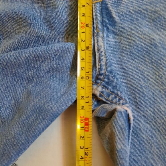 Guess Jeans Womens Blue High Rise Button Fly Georges Marciano Vintage 1990s - Picture 4 of 10